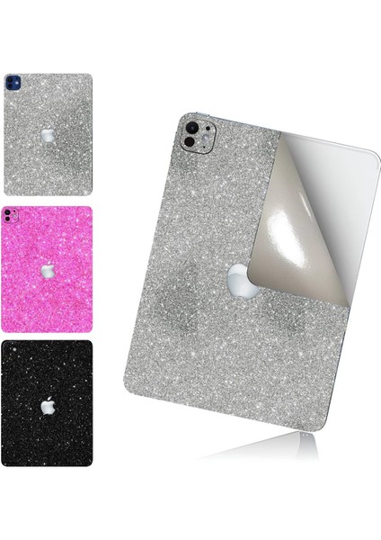 Apple iPad 10. Nesil 10.9 A14 Işlemci Için 360 Full Kaplama Koruma Sticker Çizilmez Film Kaplama Simli Gri