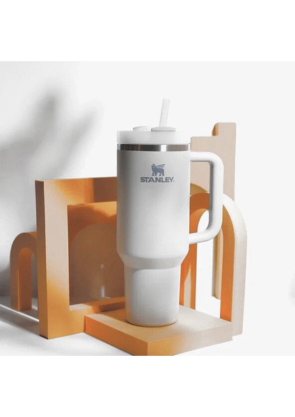 Quencher Pipetli Termos 1,18 L Kapalı Gri
