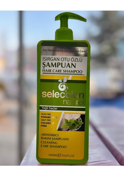1000ML Isırgan Özlü Şampuan Yaglı Saclar