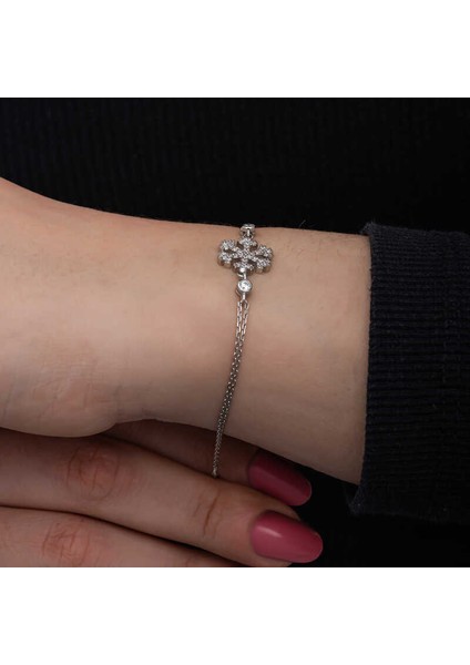 Gümüş Kar Tanesi Kadın Bileklik indirimleri