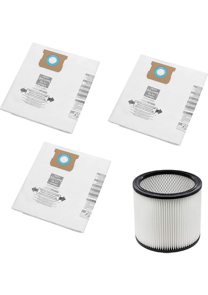 VF2005 Filtre Torbaları + Shop-Vac 10-14 Galon 90662 ve 90350 Için Filtre (Yurt Dışından)