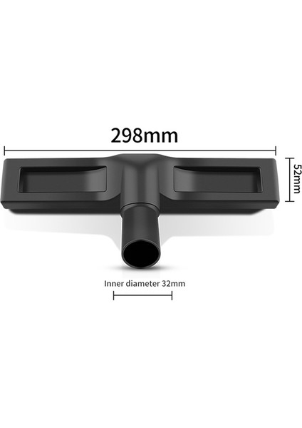 Hoover, Eureka Için 1 1/4 Inç 32MM Evrensel Elektrikli Süpürge Fırça Başlığı (Yurt Dışından)