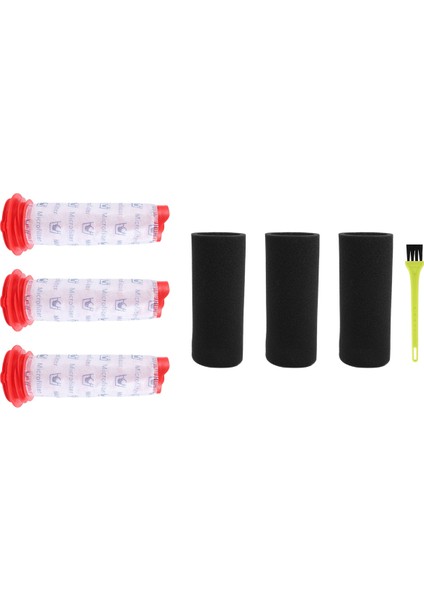 Bosch Athlet Için Filtre Seti, 3 Ana Çubuk Filtre + 3 Köpük Filtre (Yurt Dışından)