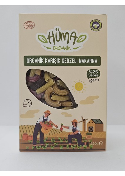 Karışık Sebzeli Makarna 250 G
