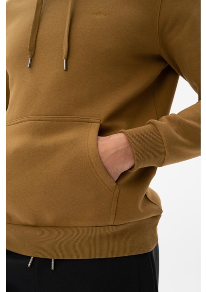 Erkek Kanguru Cepli Kapüşonlu Sweatshirt K24254928801
