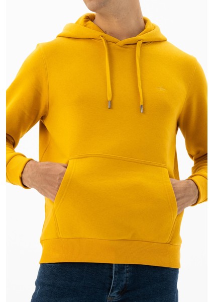 Erkek Kanguru Cepli Kapüşonlu Sweatshirt K24254928801