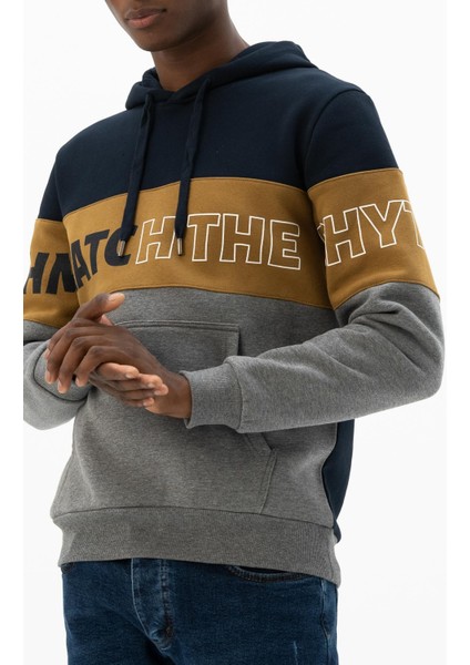 Erkek Kanguru Cepli Kapüşonlu Sweatshirt K24254928201