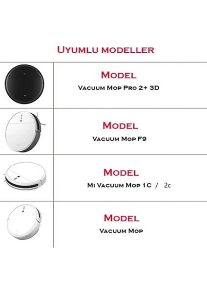 Xiaomi Robot Vacuum-Mop 2 Pro Plus (Stytj02zhm) Robot Süpürge Uyumlu 2'Li Hepa Filtre