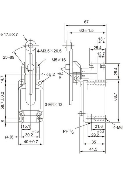Biltek CWLCA12-2-Q Limit Şalter - Switch fiyatları