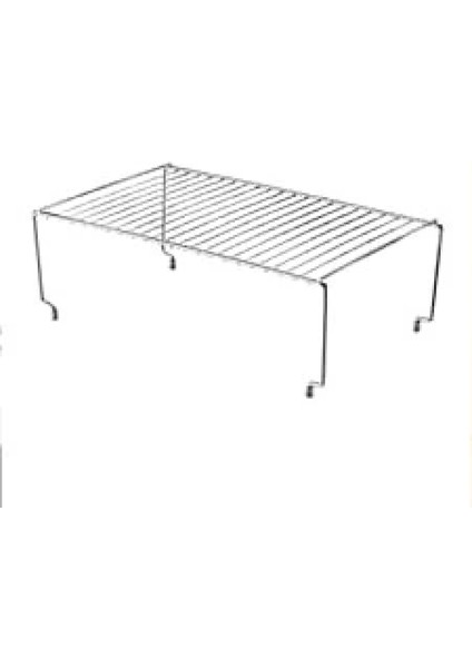 Krom Kısa Dolap Içi Raf Yer Kazan 31CM (4887)