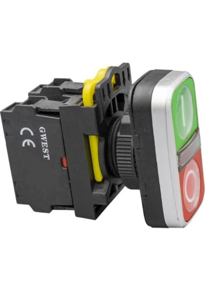 Gwest A5-11RD 1no+1nc LED Işıklı Ikiz Buton