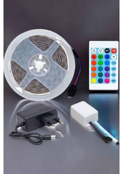 LED Işık 5 Metre Şerit LED Rgb Işıklı