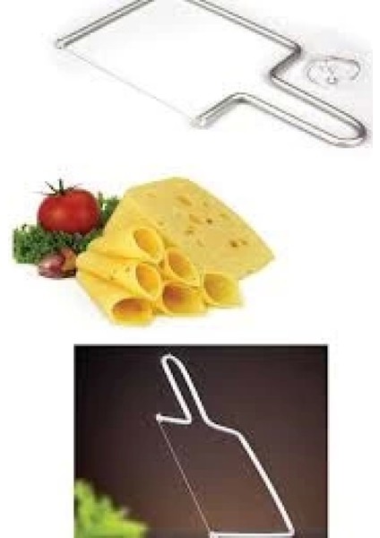 Paslanmaz Metal Peynir Dilimleme Aparatı (4887)