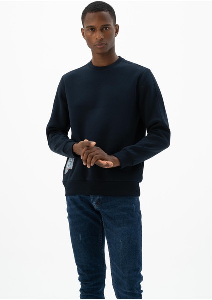 Erkek Bisiklet Yaka Sweatshirt K24124904901 fırsatları