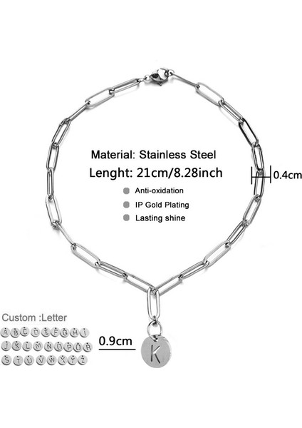 O Tarzı Altın Zarif Altın Ilk Harf Mektup A-Z Şans Bilekliği Ayarlanabilir Zincir Aşk Bilezikler Bilezikler Kadınlar Için Moda Takı Pulseras Mujer (Yurt Dışından) fırsatları
