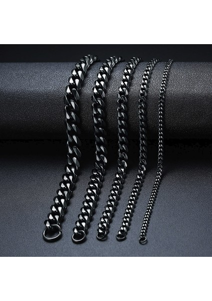 21CM Tarzı Gül Altın Rengi Erkek Bileklik, Miami Küba Bağlantı Zinciri Bilezik, Paslanmaz Çelik Erkek Bileklikler, Ona Hediye Bilezik Mücevher - (Yurt Dışından) fırsatları