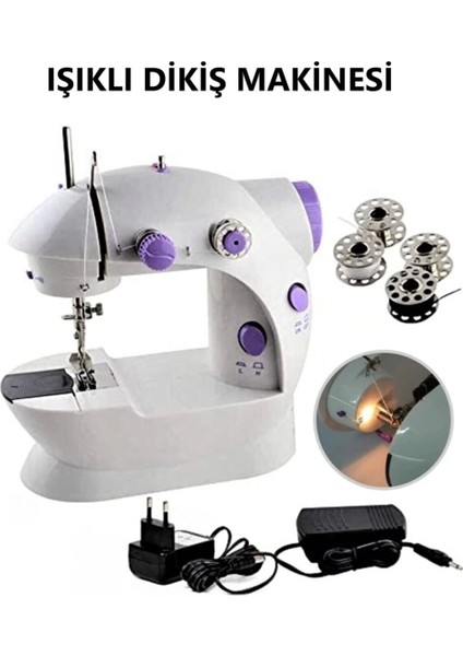 Mini Ev Dikiş Makinesi Pedallı Sewıng Machine