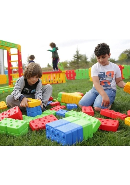 Oyuncak Tuğla - Yapı Oyuncakları - Beceri ve Eğitici Oyuncaklar - Anaokulu - Kreş