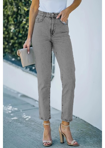Kadın Yüksek Bel Soho Boyfriend Jean C599