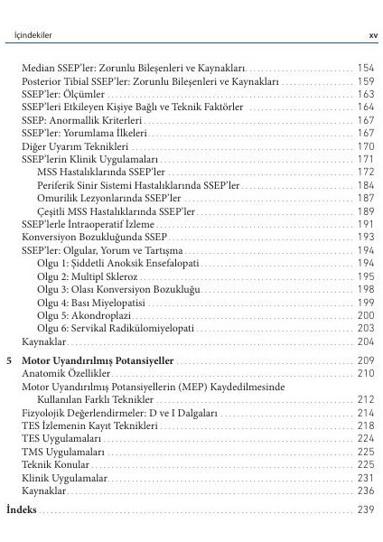 Klinik Uyandırılmış Potansiyeller (Resimli El Kitabı)