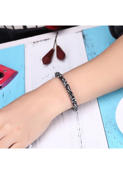 Yeşil Kadın Kız Arkadaş Hediye Düğün Gelin Takı En Iyi Arkadaşlık Hediyesi 17 Tarz Moda Bling Manşet Bilezik Tek Çember Açık Bilezik Pulsera (Yurt Dışından)