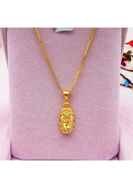 3.kolye Kolye Vietnam Alüvyon Altın Sağlıklı Malzeme Kadın Takıları Solmaz Pirinç Altın Pixiu Yuvarlak Çember Bilezik Şansları Lüks Takı (Yurt Dışından) indirimleri