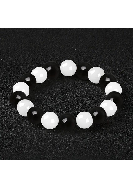 12MM-16 Adet Boncuk Stili Stil 2 Moda Erkek Boncuk Bilezikleri Anime Fruits Basket Sohma Kyo Bilezik Bilezik Kadınlar Için Hediyelik Eşya Kostüm Takı Hediye (Yurt Dışından)