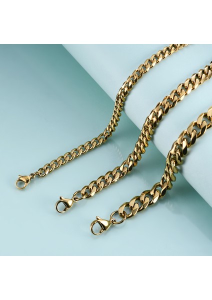 23CM Tarzı Toggle-Clasp Kadınlar Için Paslanmaz Çelik Kervan Küba Bağlantı Zincir Bilezikler Gümüş Renk Siyah Altın Bilezik Takı Hediye Aksesuarları (Yurt Dışından) indirimleri