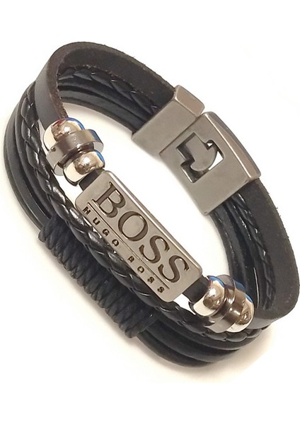 ISMT18 En Çok Satan Stiller Punk Bilezik Kadın Kafatası Çok Katmanlı Deri Wrap Bilezik Homme Pulseira Masculina Charm Cuff Bilezikler (Yurt Dışından)