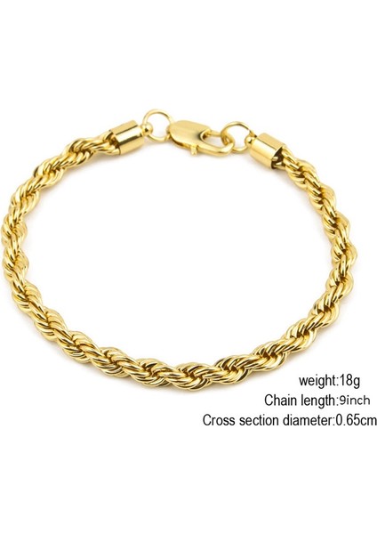 Uzunluk 20CM Altın Kaplama Dubai Altın Bilezik Bangle Aşk Kalp Bilezik Femme Charm Kadın Bijoux Sevgililer Günü Hediye Kadınlar Için (Yurt Dışından)