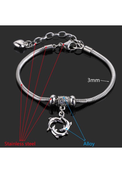 BR6001 Çapa Kadınlar Için Paslanmaz Çelik Bilezik Yeni Moda Kanat Melek Aşk Bilezikleri El Takıları Özel Hediye Arkadaş Şans Kolye (Yurt Dışından) fırsatları