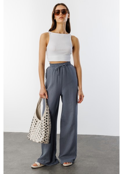Müslin Palazzo Kadın Pantolon Müslin-Pantolon fiyatları