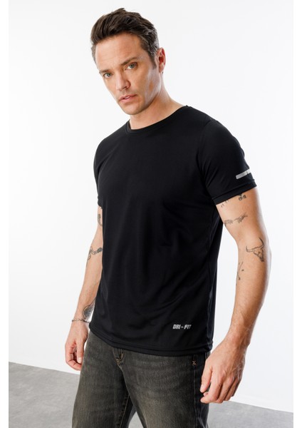 Erkek Nem Emici Hızlı Kuruma Atletik Teknik Performans Spor T-Shirt Drıfıt-Kısakolnew modelleri