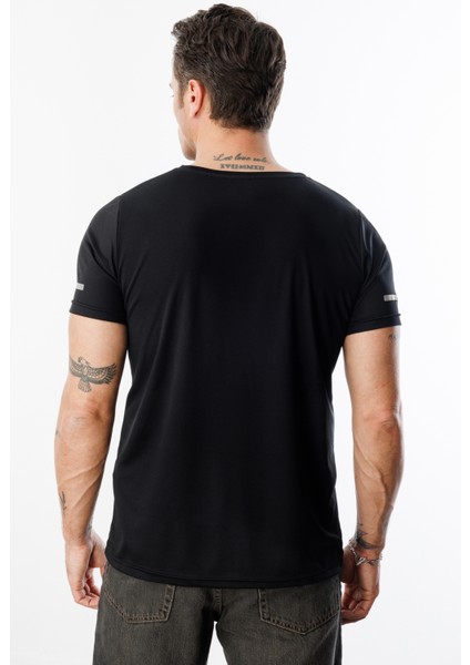 Erkek Nem Emici Hızlı Kuruma Atletik Teknik Performans Spor T-Shirt Drıfıt-Kısakolnew indirimleri