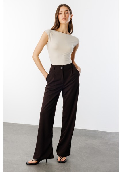 Kadın Oversize Palazzo Pantolon PANTOLON-001