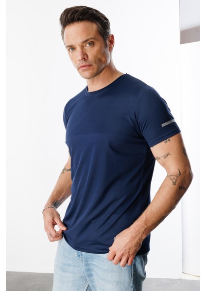 Erkek Nem Emici Hızlı Kuruma Atletik Teknik Performans Spor T-Shirt Drıfıt-Kısakolnew fırsatları