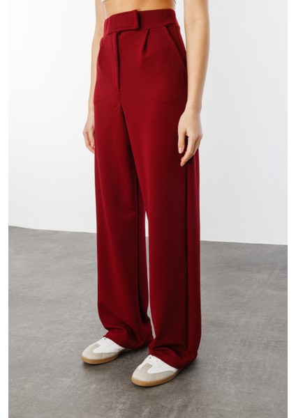 Beli Cırtlı Rahat Palazzo Pantolon Cırtlı-Pantolon modelleri