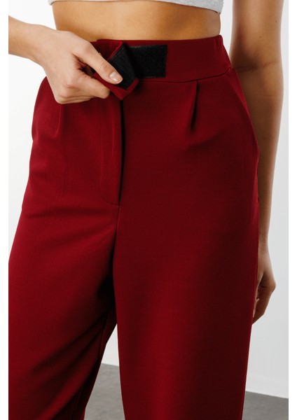 Beli Cırtlı Rahat Palazzo Pantolon Cırtlı-Pantolon indirimleri