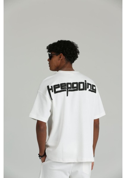 Erkek Keepgoing Baskılı 2 Iplik Şort Tişört Takımı fiyatları