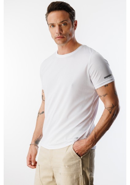 Erkek Nem Emici Hızlı Kuruma Atletik Teknik Performans Spor T-Shirt Drıfıt-Kısakolnew