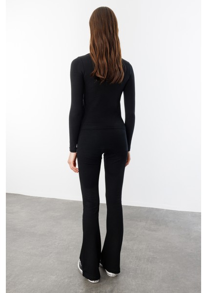 Uzun Kollu Kısa Kadın Bluz Long Fitted Uzunkol-Bluz indirimleri