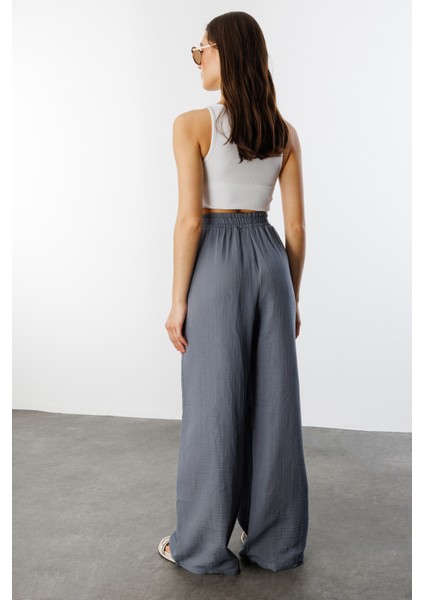Müslin Palazzo Kadın Pantolon Müslin-Pantolon indirimleri