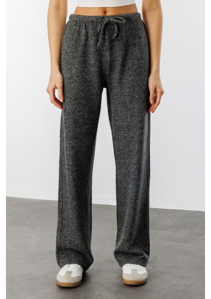 Yumoş Bol Örme Kadın Pantolon Örme-Pantolon modelleri