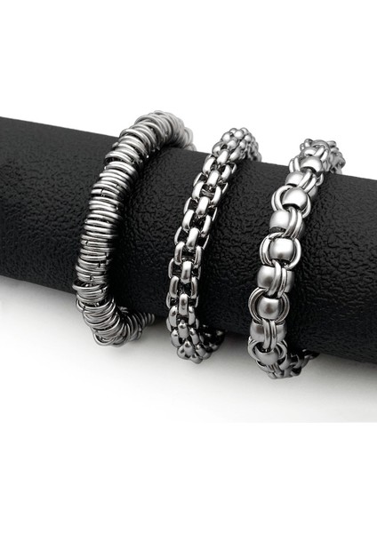 A Yeni Titanyum Çelik Paslanmaz Çelik Bilezik Erkek ve Kadınlar Için Tüm Maç Takı Sıcak Satış (Yurt Dışından) modelleri