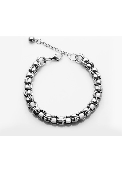 A Yeni Titanyum Çelik Paslanmaz Çelik Bilezik Erkek ve Kadınlar Için Tüm Maç Takı Sıcak Satış (Yurt Dışından) fırsatları