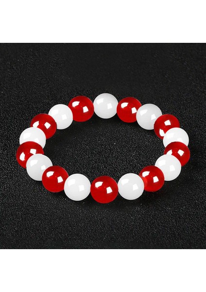 12MM-16 Adet Boncuk Stili Stil 1 Moda Erkek Boncuk Bilezikleri Anime Fruits Basket Sohma Kyo Bilezik Bilezik Kadınlar Için Hediyelik Eşya Kostüm Takı Hediye (Yurt Dışından)