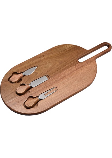 Akasya Ağacından Peynir Sunum Tabağı