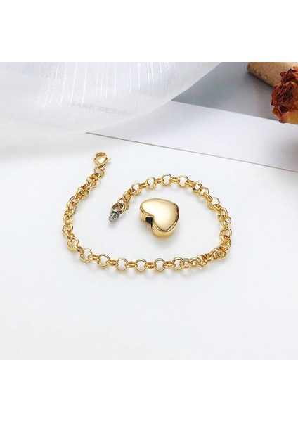 23CM Tarzı Altın Işlemeli Kül Kavanozu Bilezik Paslanmaz Çelik Kremasyon Cenaze Kavanozu Bileziği Cenaze Için Kül Bileziği (Yurt Dışından) fırsatları