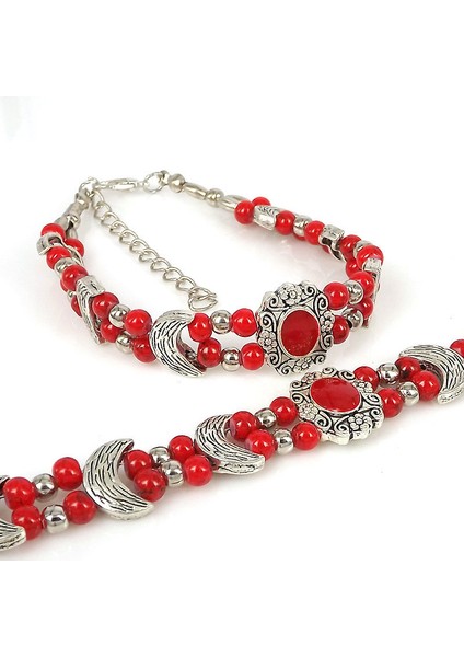 L-CL03R Moda Tibet Vintage Kendin Yap Çiçek Bilezik Kadın Aksesuarları Bijoux Moda Yaka Charm Bilezik ve Bilezikler Z25 (Yurt Dışından) fırsatları