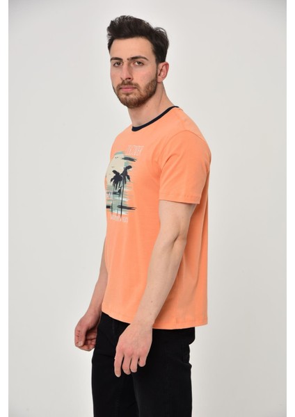 Erkek Bisiklet Yaka Tişört Y22344402701 indirimleri